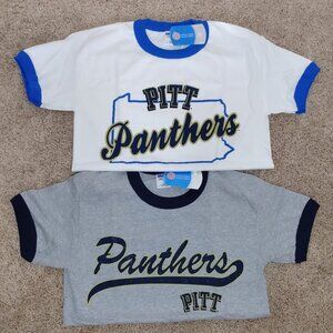 PITT Panthers Ringer Tees - Set of Two